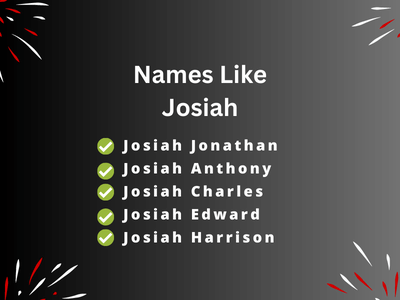 Names Like Josiah