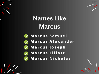 Names Like Marcus