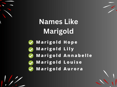 Names Like Marigold