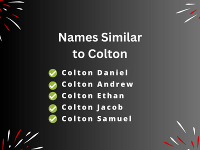 Names Similar to Colton