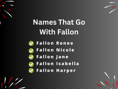 Names That Go With Fallon