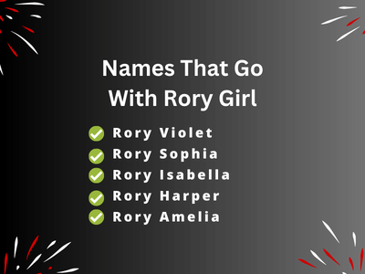 Names That Go With Rory Girl