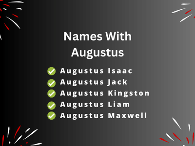 Names With Augustus