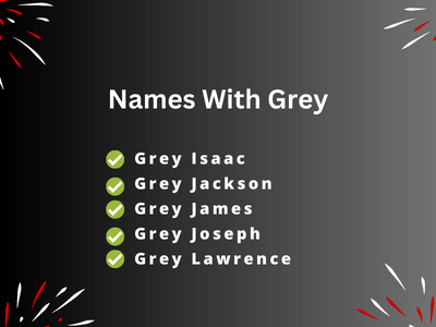 Names With Grey