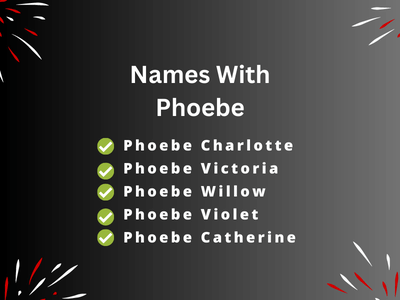 Names With Phoebe