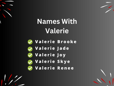 Names With Valerie