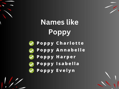 Names like Poppy