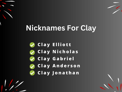 Nicknames For Clay