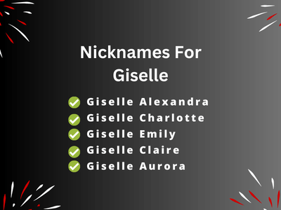 Nicknames For Giselle