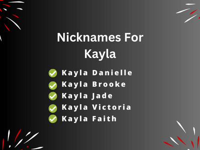 Nicknames For Kayla