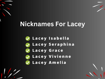 Nicknames For Lacey