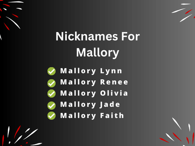 Nicknames For Mallory