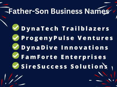 Father-Son Business Names