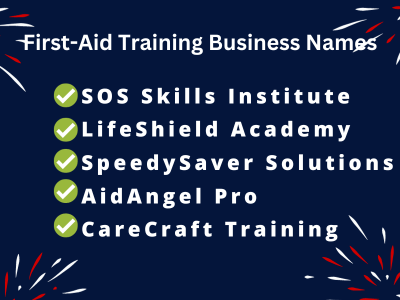 First-Aid Training Business Names