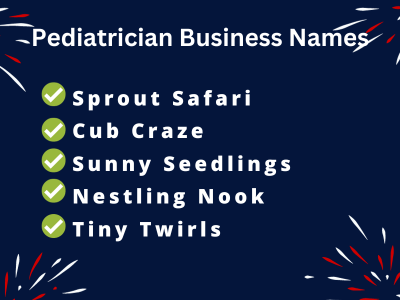 Pediatrician Business Names