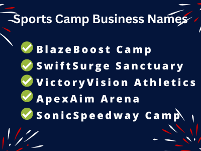 Sports Camp Business Names