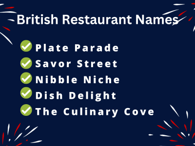 British Restaurant Names