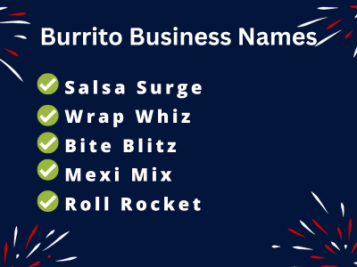 Burrito Business Names
