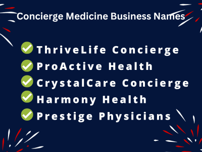 Concierge Medicine Business Names