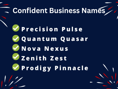 Confident Business Names