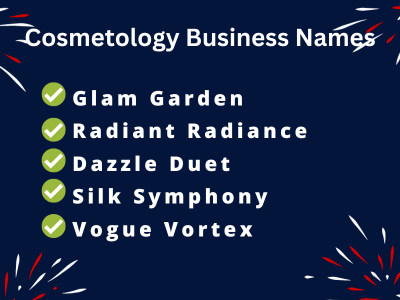 Cosmetology Business Names
