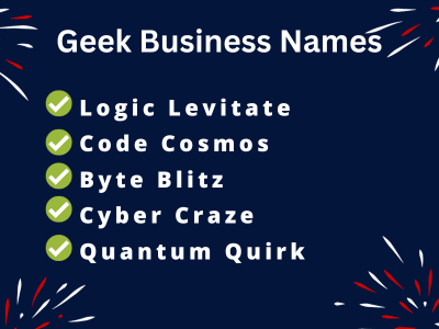 Geek Business Names
