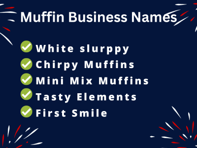 Muffin Business Names