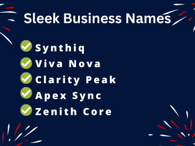 Sleek Business Names