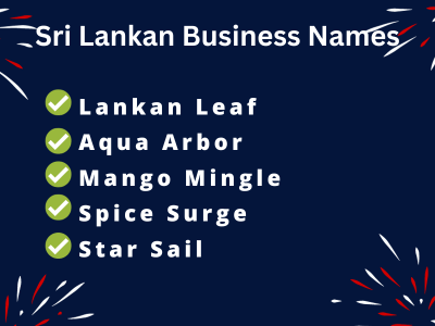 Sri Lankan Business Names