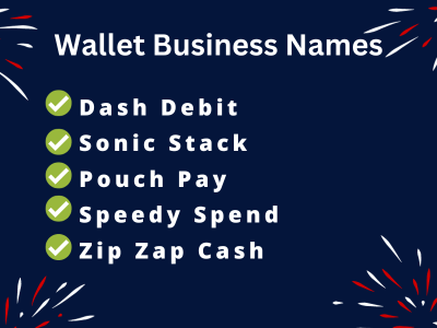 Wallet Business Names