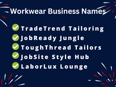 Workwear Business Names