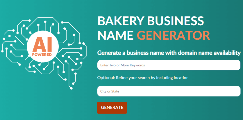 Bakery business Name Generator HowtoStartanLLC.com 