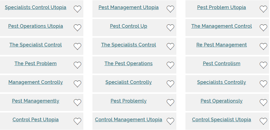 Pest Control Company Names: 400+ Funny Pest Control Names