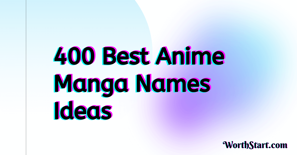 Anime Manga Names