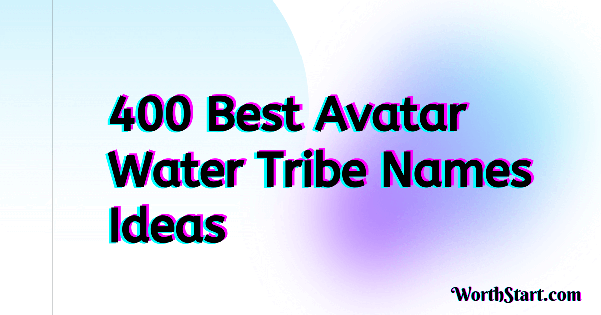 Avatar Water Tribe Names
