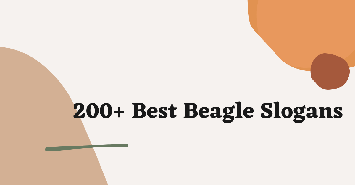 Beagle Slogans