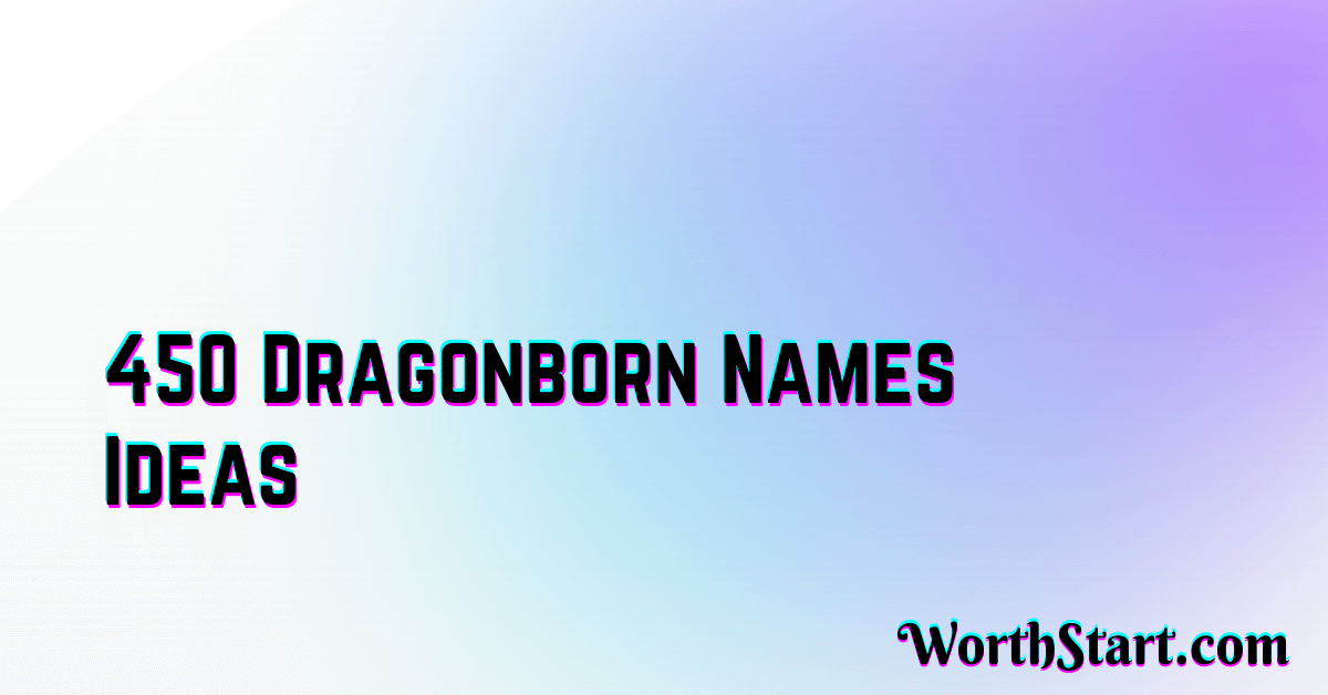Dragonborn Names Ideas