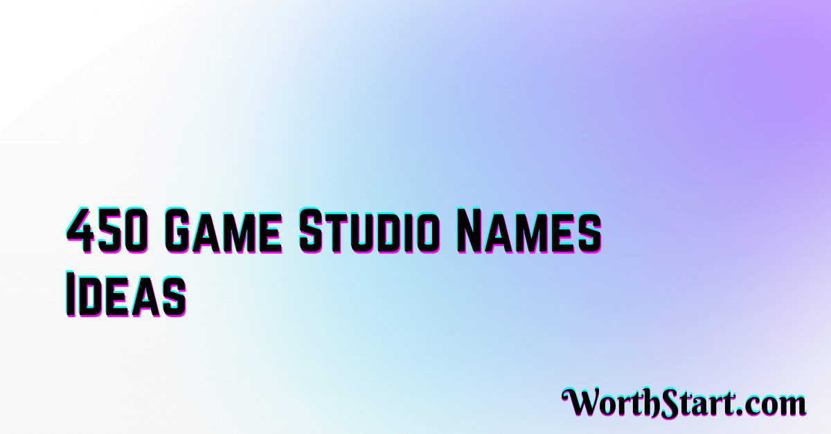 Game Studio Names Ideas