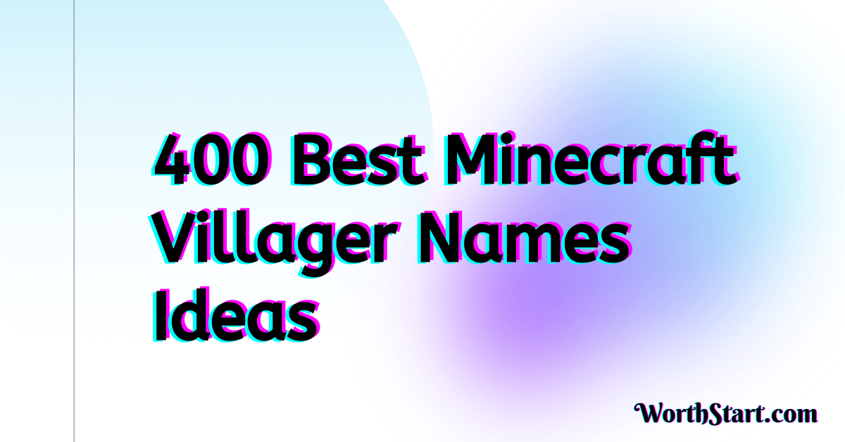 Minecraft Villager Names