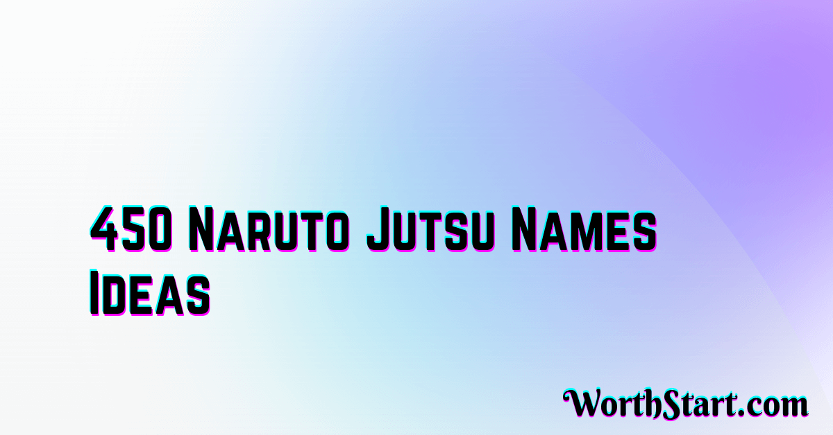 Naruto Jutsu Names Ideas