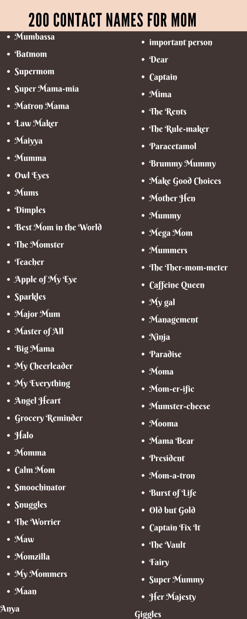 View 9 Contact Names For Your Mom And Dad Supposedquoteq