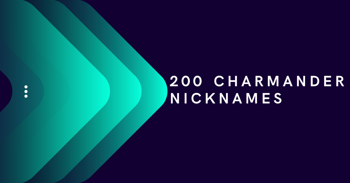 Charmander Nicknames