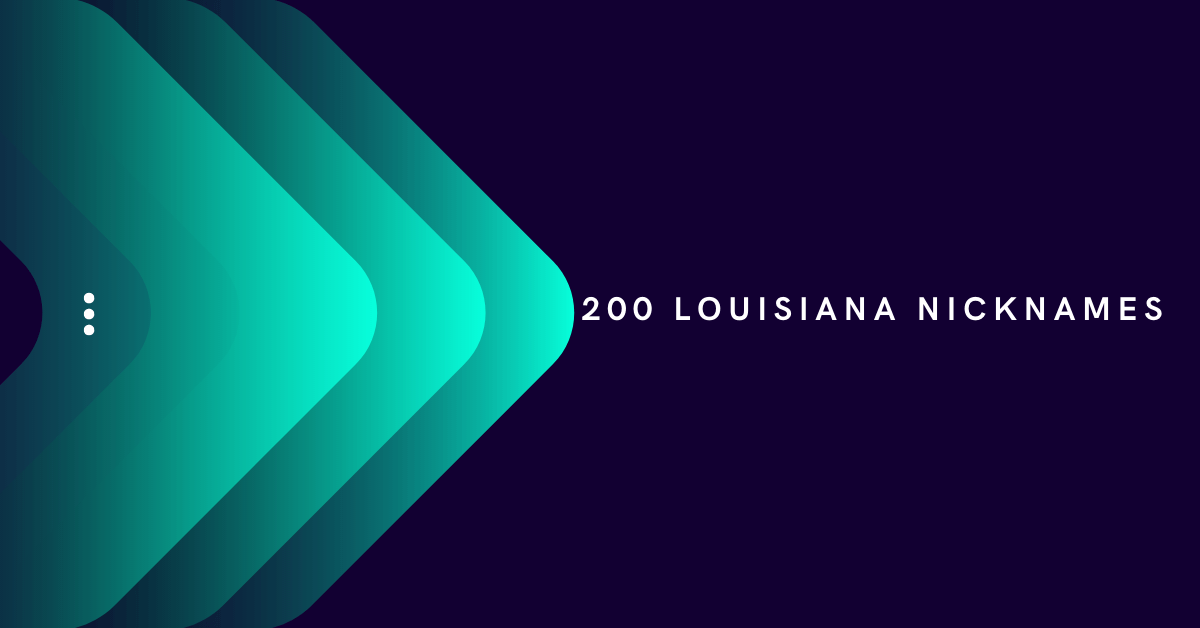 Louisiana Nicknames