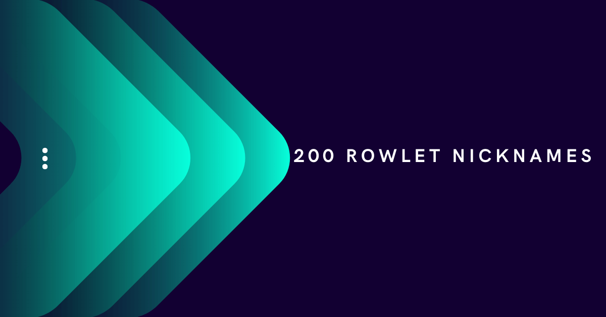 Rowlet Nicknames
