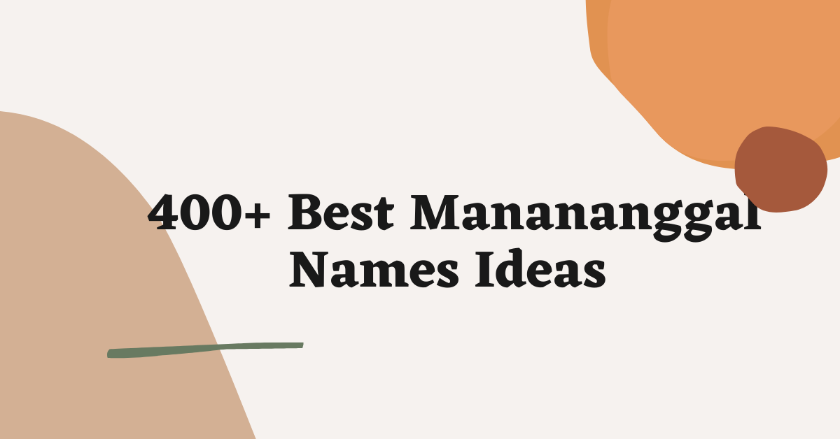 Manananggal Names Ideas