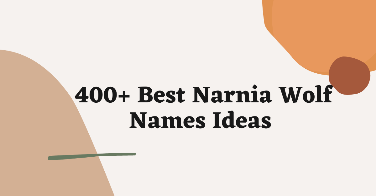 Narnia Wolf Names Ideas