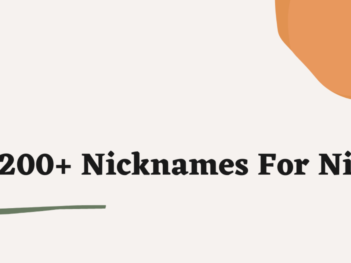 Nick Nicknames: 200+ Cute and Adorable Names