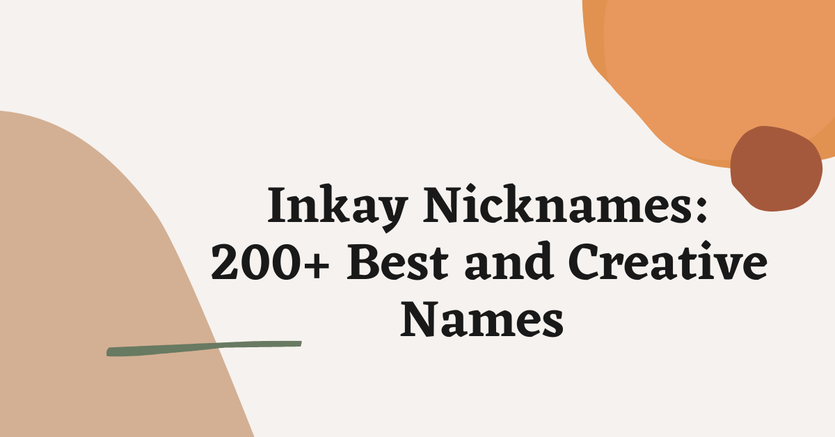 Inkay Nicknames